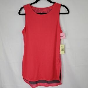 Tangerine Active Long Lined Tank Top S NWT
